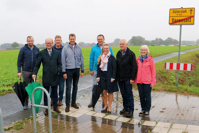 Christian Helfthewes (v.l.), Andre Kuper, David Schulte-Döinghaus, Martin Hanswillemenke, Ulrich Hemmersmeier, Diana Kochtok