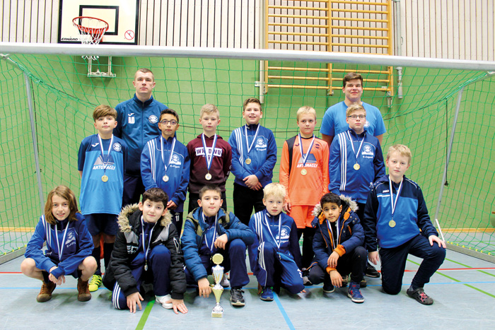 Das Trainerteam Alexy Dick und Sven Nitka war nach dem Turnier zufrieden mit der Leitsung ihrer U11.