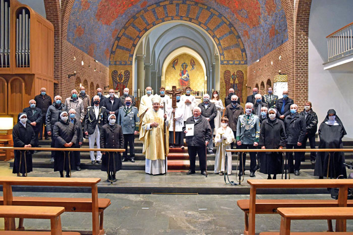 60. Gebetswache für den Frieden. Jubiläums-Gottesdienst in der Abteikirche Varensell mit Weihbischof Dr. Dominicus Meier OS