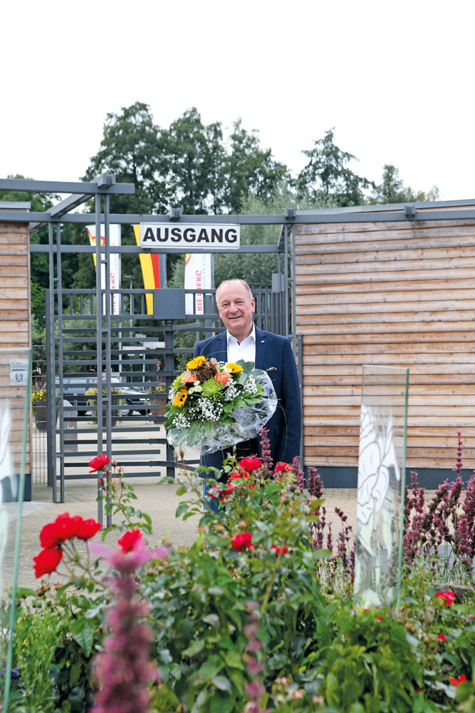 Abschied nicht nur vom Dienst bei der Stadt, sondern auch vom Gartenschaupark. Peter Milsch hat in Rietberg viel bewegt. Foto