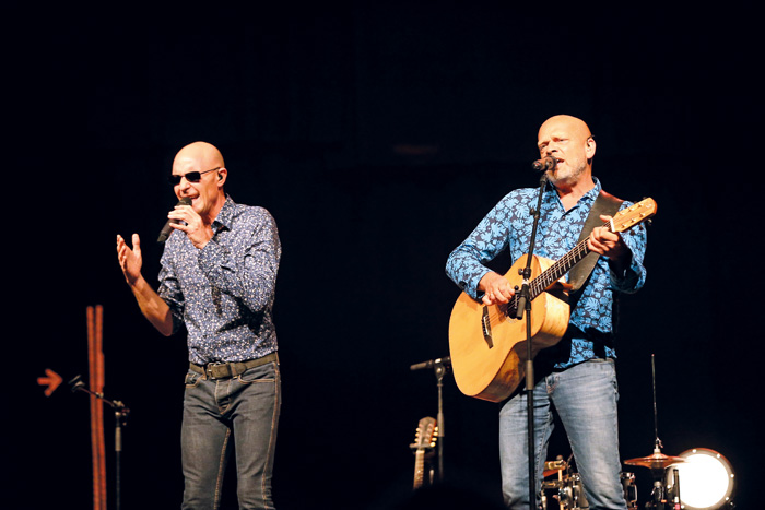 'Die Feisten“ verstehen es blendend, Komik, Spaß und Musik unter einen Hut zu bringen.    Foto: RSA/Steg