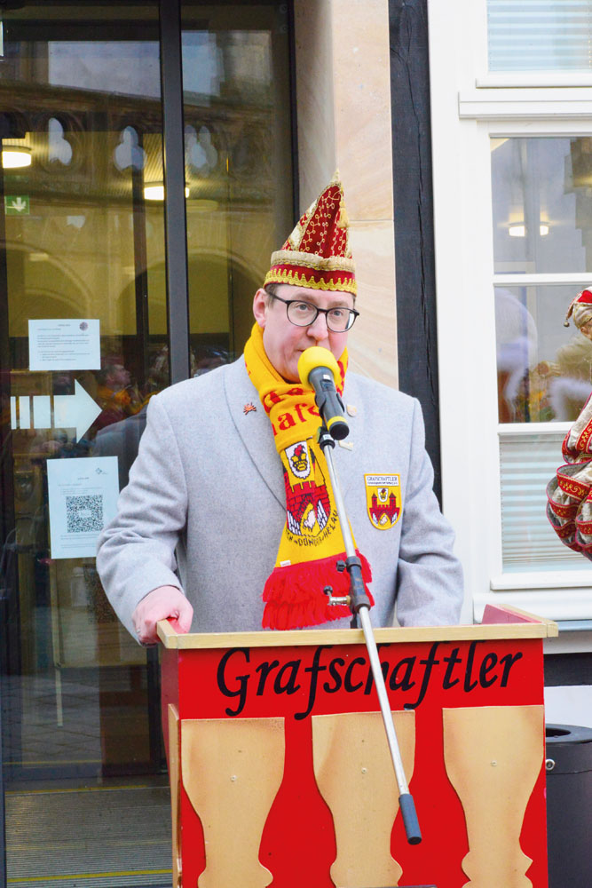 Frohen Mutes: GKGR-Präsident Holger Hanhardt ist optimistisch, dass die Session in Rietberg stattfinden kann.  Foto: RSA/Ad