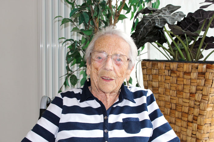 Anna Sudbrock wurde jüngst 100 Jahre alt. Foto: RSA / Steinberg