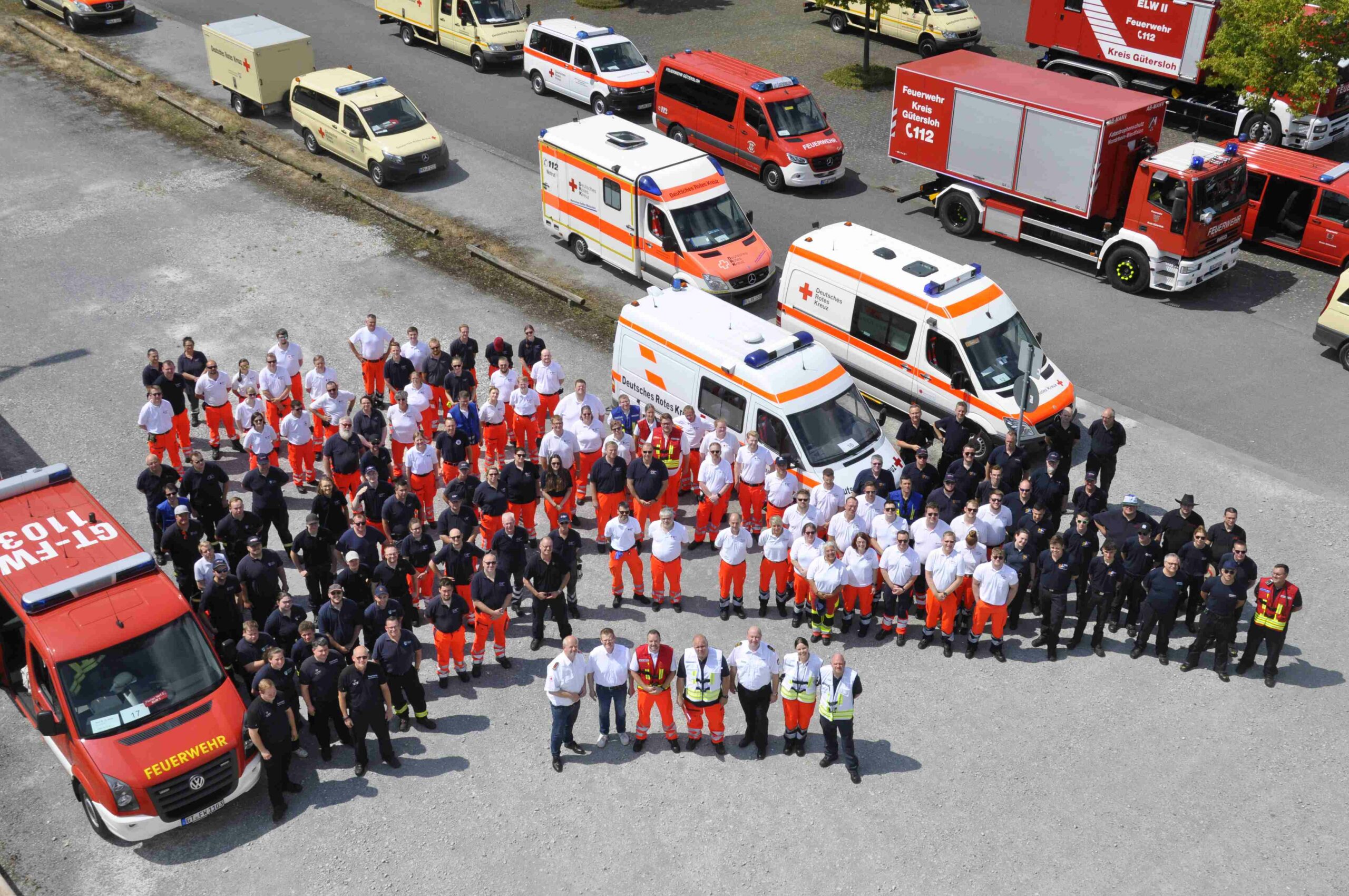 Rettungsdienste auf dem Weg zur EM
