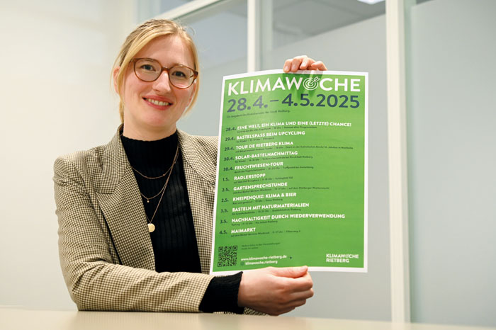 Wibke Kordtomeikel ist seit rund einem Jahr Klimaschutzmanagerin der Stadt. Foto: RSA/Pfaff