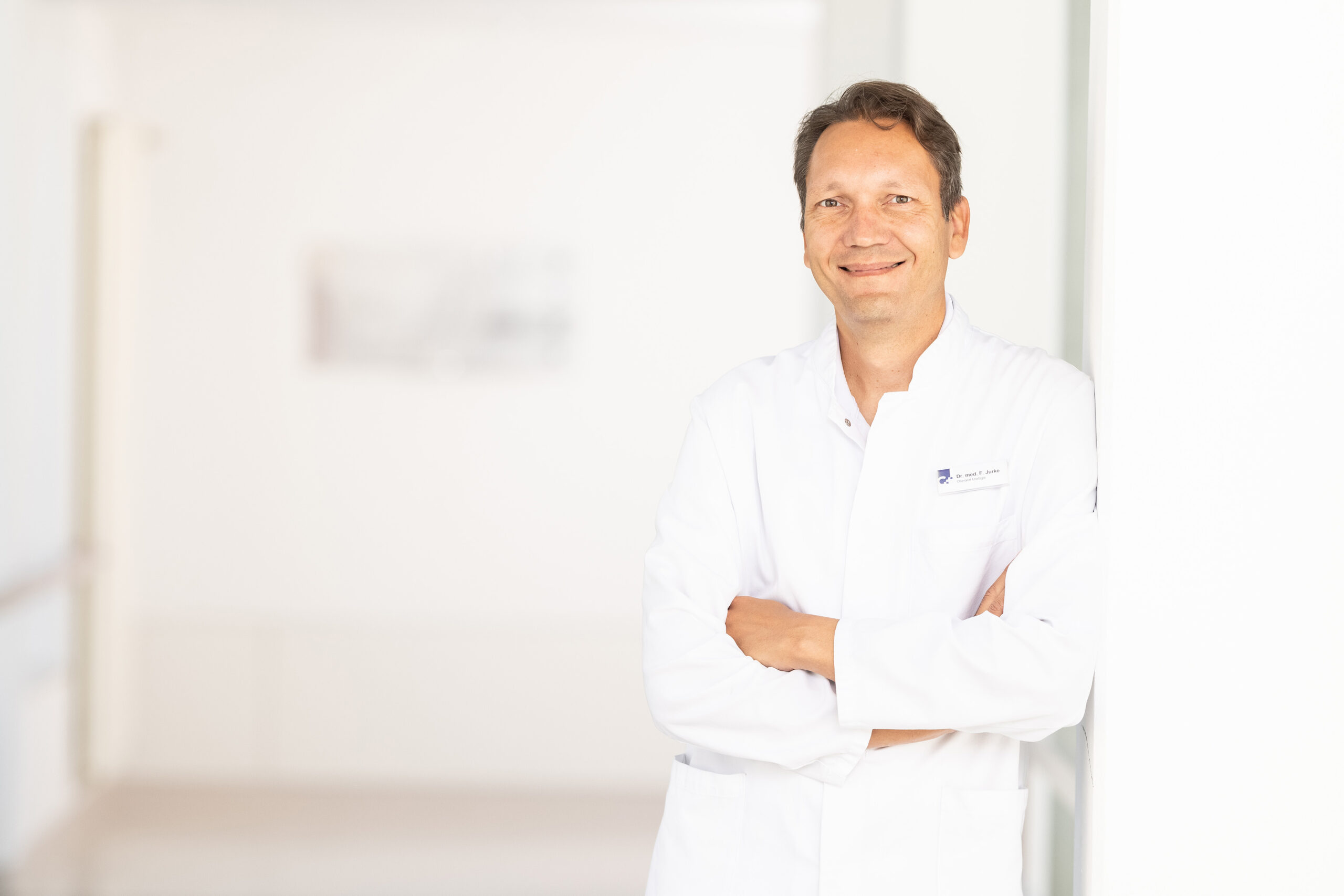 Dr. med. Frank Jurke, Geschäftsführender Oberarzt der Klinik für Urologie,