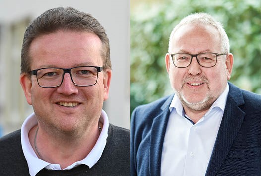 Ralf Bonen und Josef Beermann - UWG-Spitze