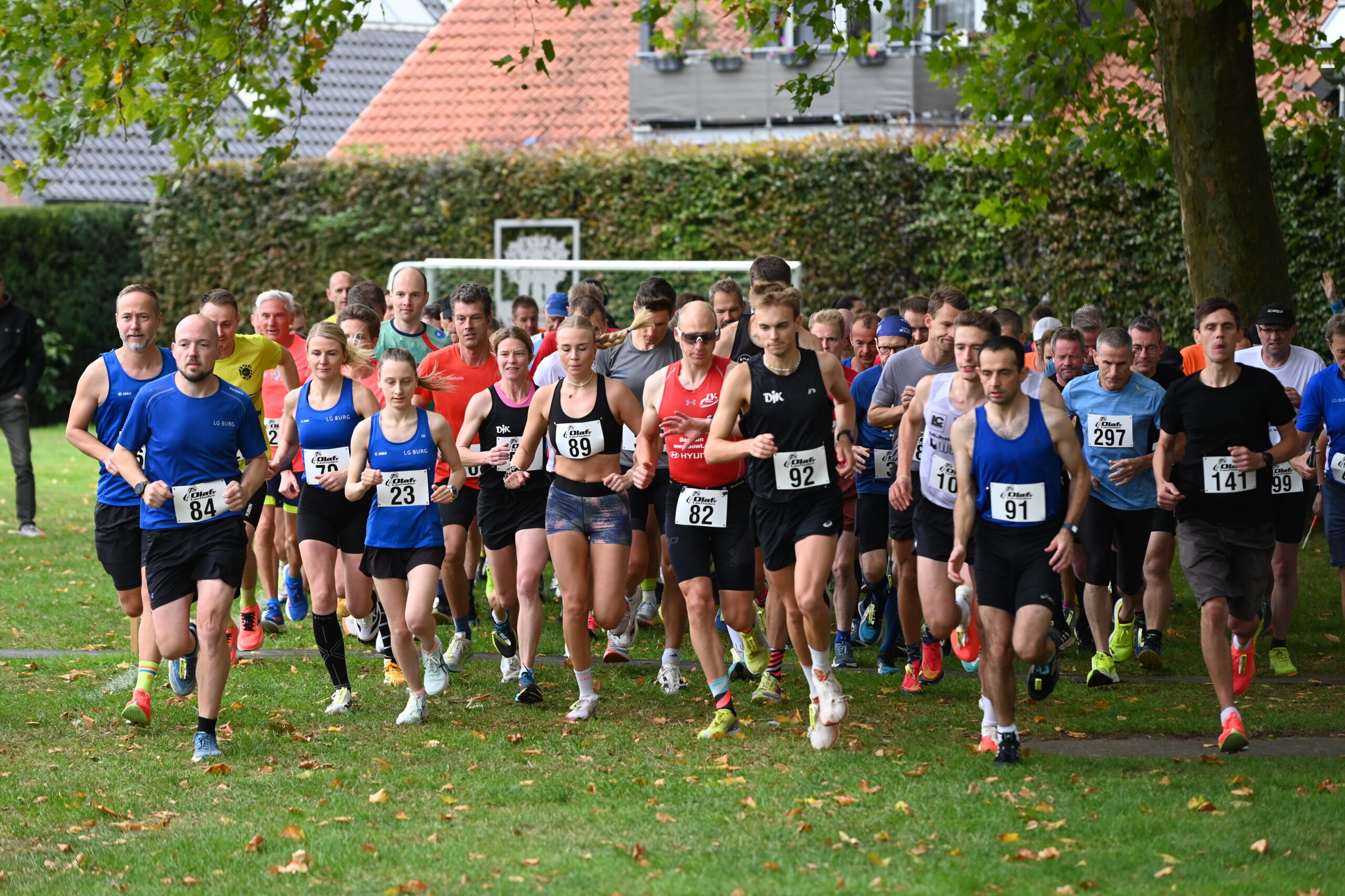 Start zum 10-km-Lauf in Druffel. (Foto: RSA/Pfaff)