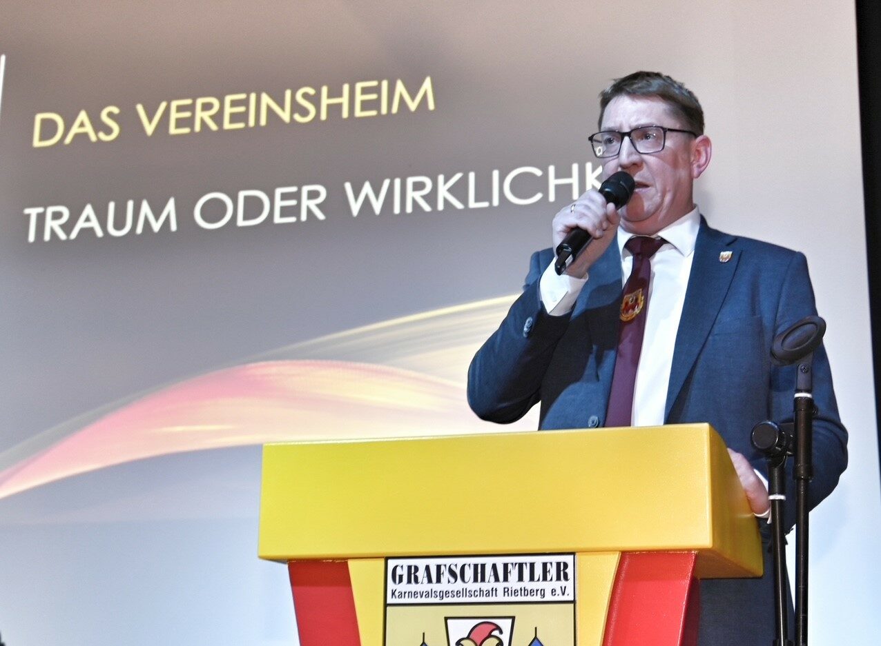 Präsident Holger Hanhardt. (Foto: RSA/Pfaff)