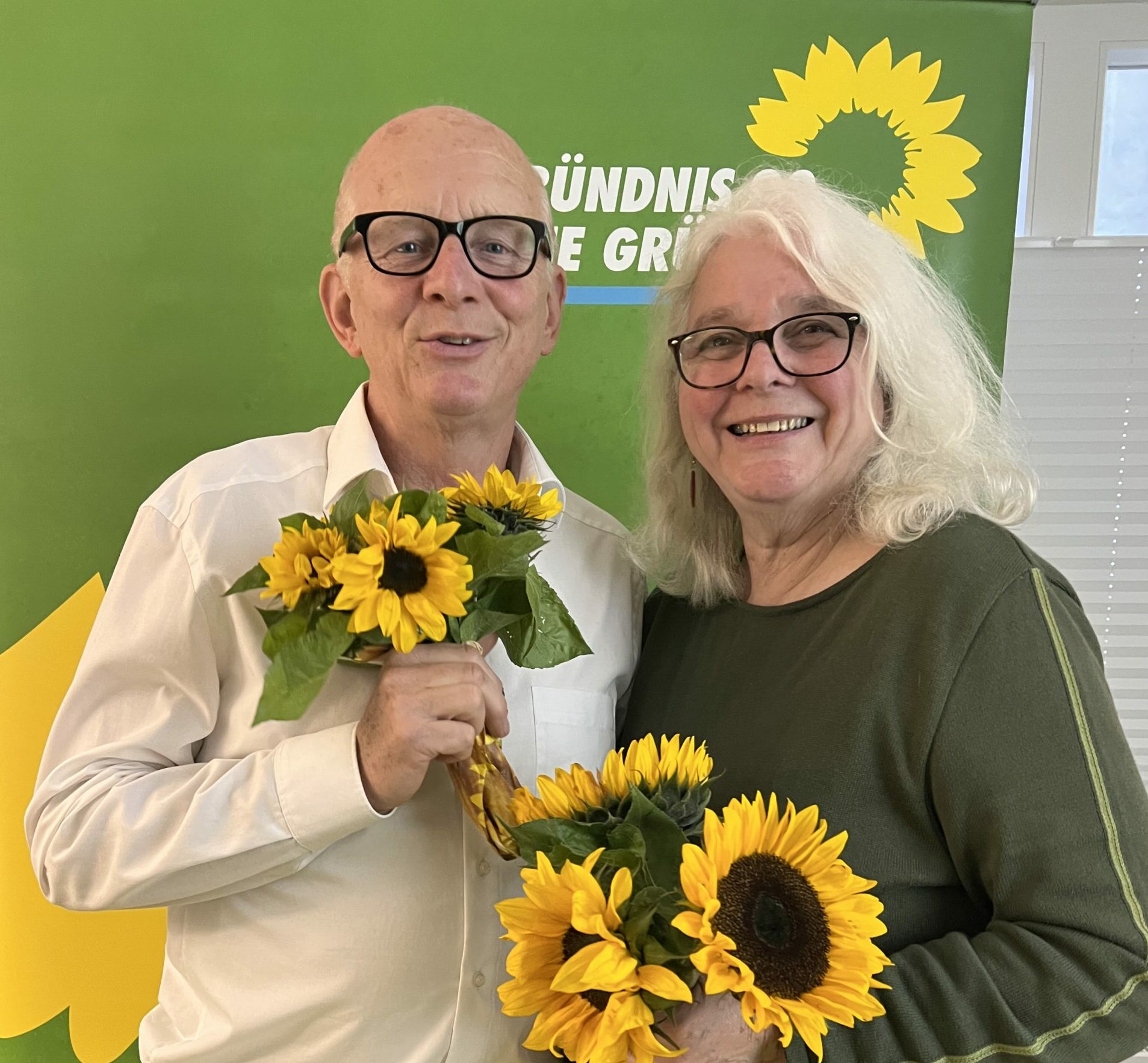 Konrad Schürhoff und Gabriele Siepen führen die Fraktion der Grünen. (Foto: privat)